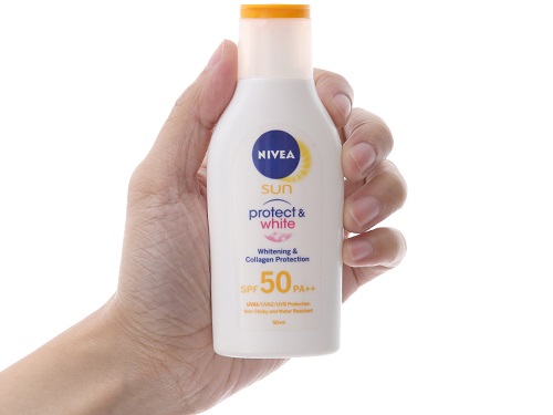 Sữa Chống Trắng Da Và Toàn Thân Nivea Sun  Protect  White