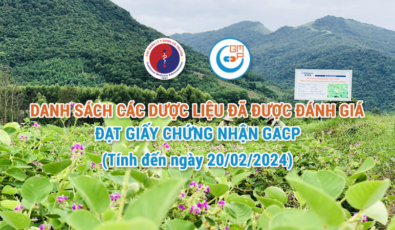 Danh sách dược liệu đã được đánh giá đạt cấp Giấy chứng nhận GACP.png