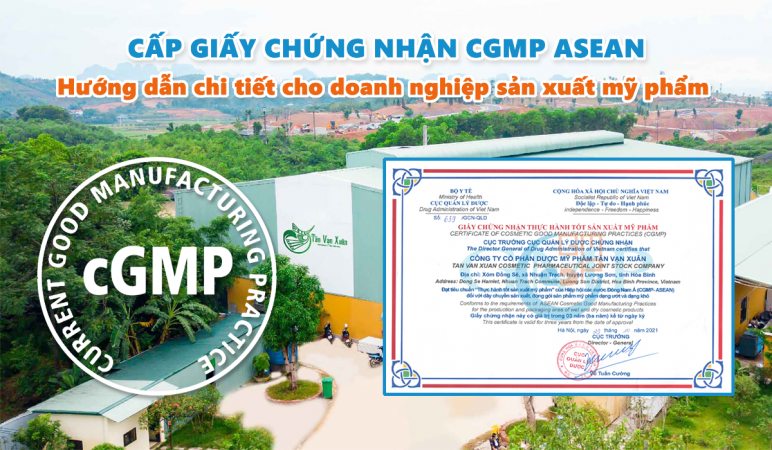 Cấp Giấy chứng nhận CGMP ASEAN, Hướng dẫn chi tiết cho doanh nghiệp sản xuất mỹ phẩm.png