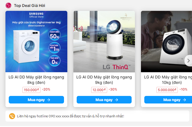 Shoppable Ads quảng cáo gian hàng trực tuyến