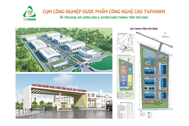 Công ty Cổ phần Dược phẩm TV.PHARM xây dựng cụm công nghiệp dược phẩm đạt chuẩn GMP-EU - Ảnh 1.