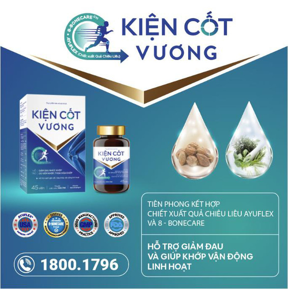 3 lý do chọn Kiện Cốt Vương cho người bị viêm khớp, thoái hoá khớp - Ảnh 2.