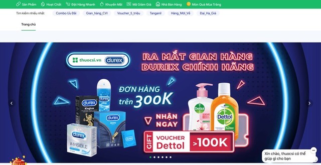 Nhà thuốc được lợi gì qua cái bắt tay của Durex và thuocsi.vn? - Ảnh 1.