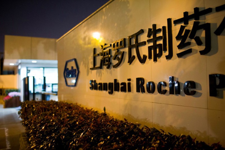Trụ sở chính Roche Thượng Hải. Ảnh: Reuters Trụ sở chính Roche Thượng Hải. Ảnh: Reuters