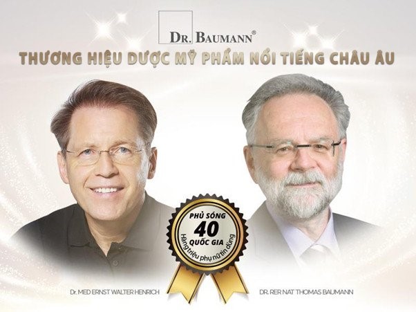 Tân binh Dr. Baumann ra mắt ngành dược mỹ phẩm Việt Nam - Ảnh 1. Tân binh Dr. Baumann ra mắt ngành dược mỹ phẩm Việt Nam - Ảnh 1.